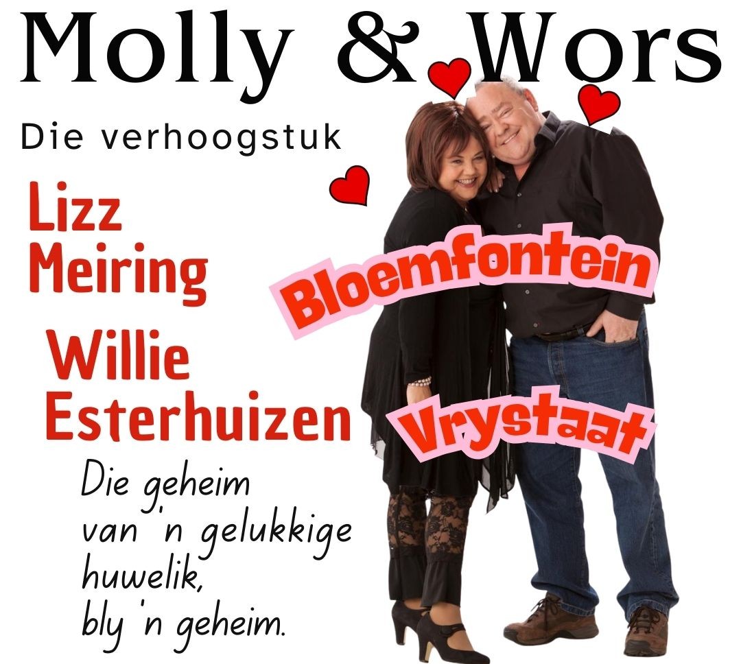 Molly en Wors kom Bloemfontein toe